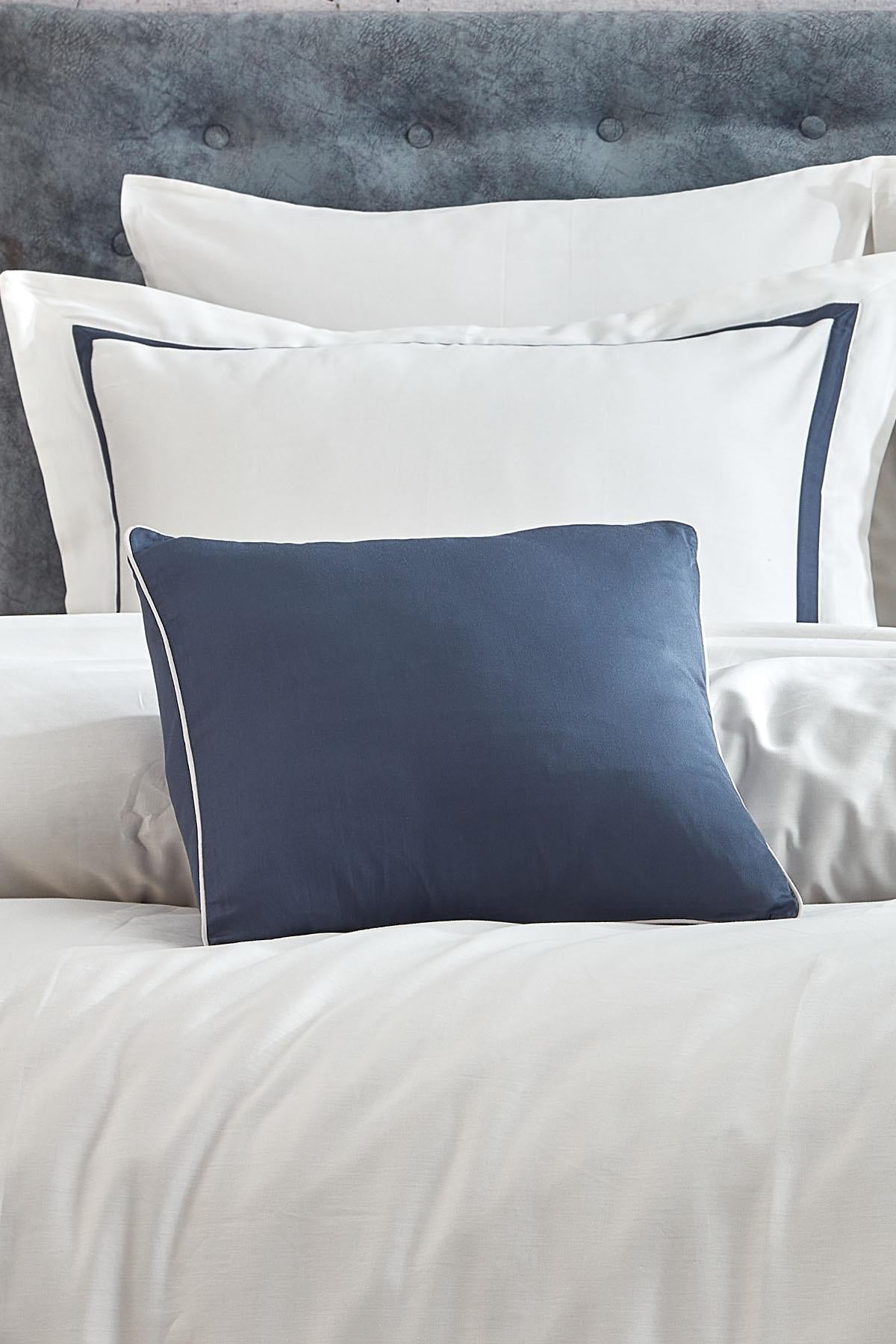 Carisma Piped Cotton Sateen King Size 7-Piece Duvet Cover Set
