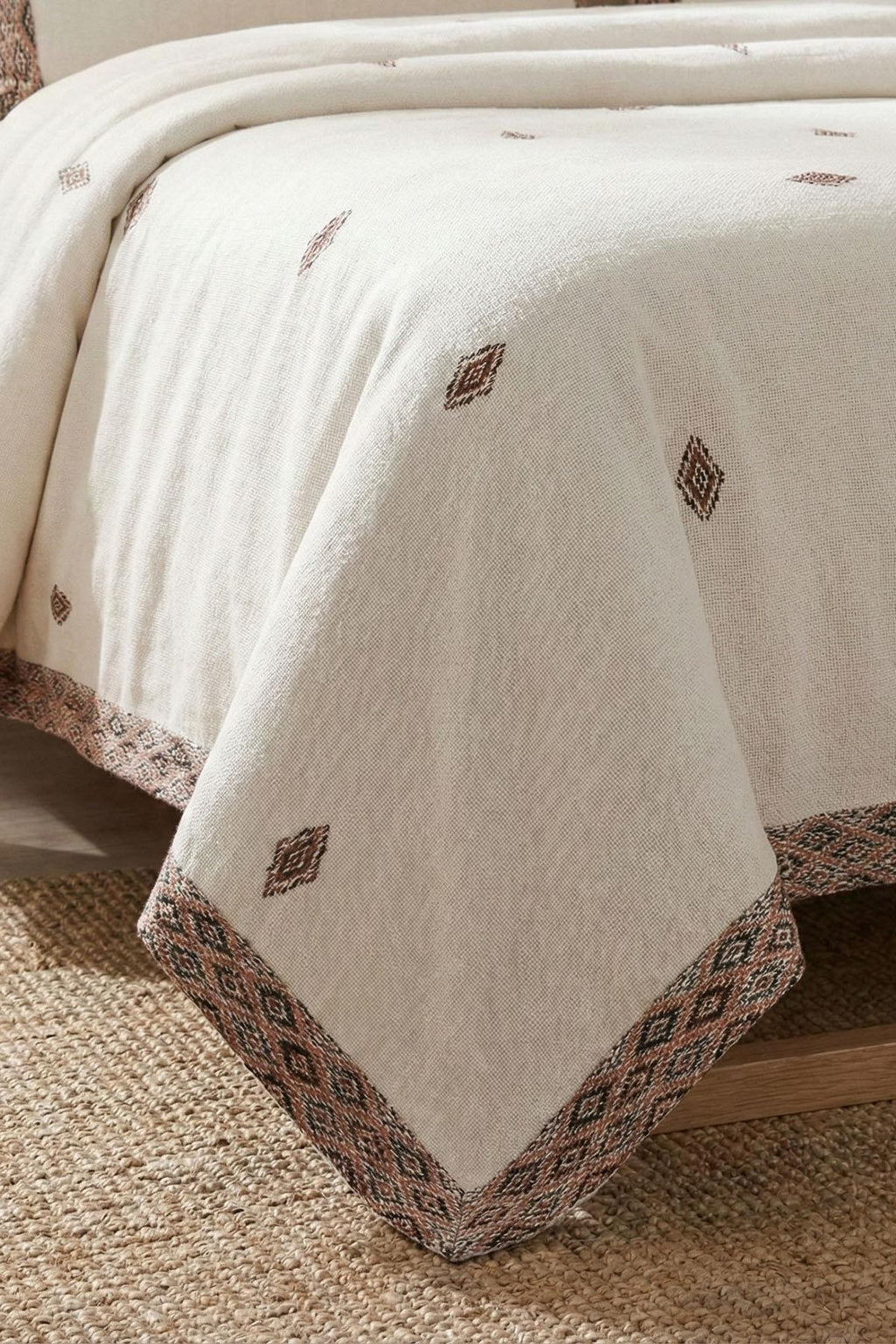 Arden Ethnic Patterned Double Bedspread
