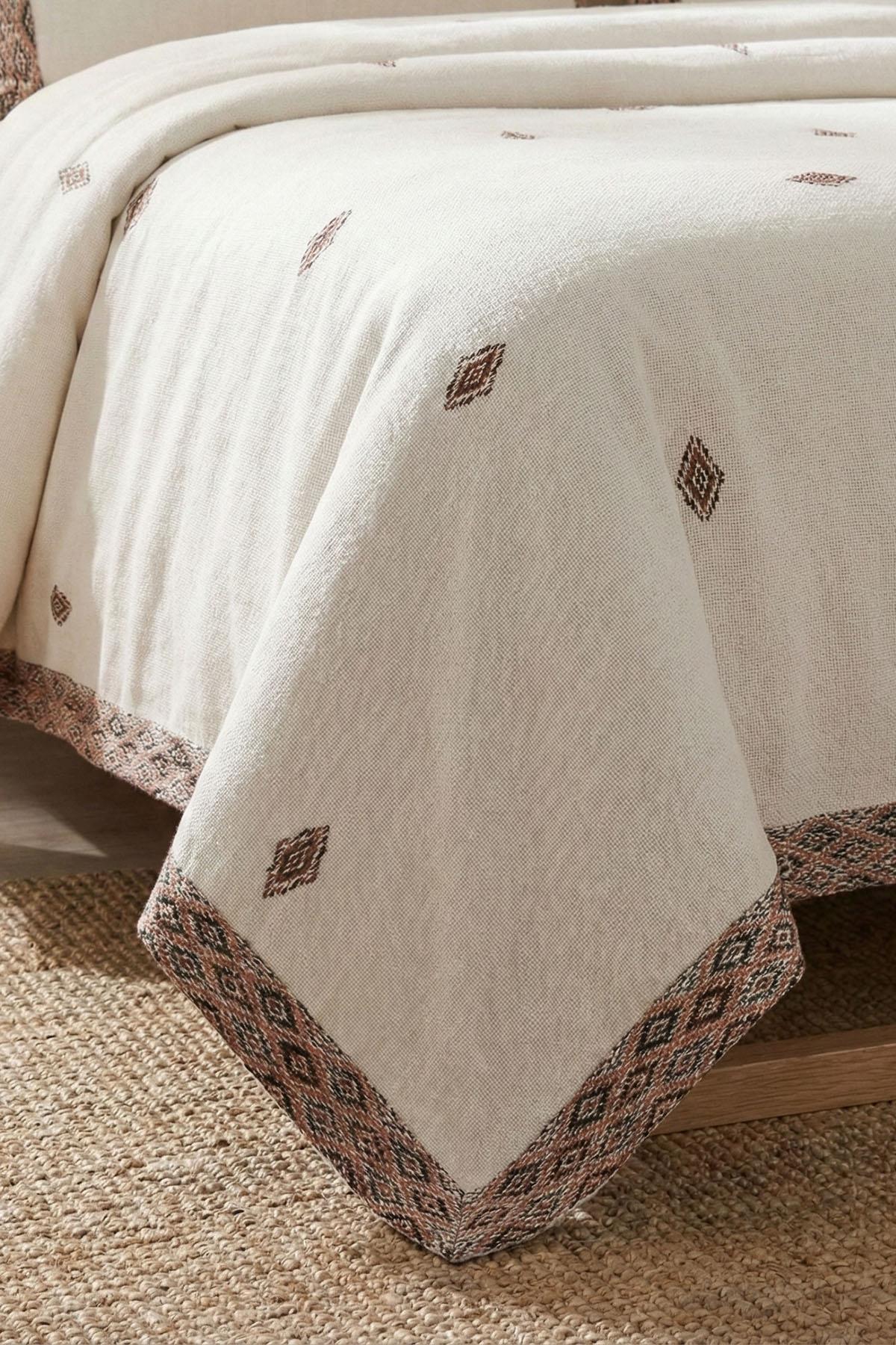 Arden Ethnic Patterned Double Bedspread