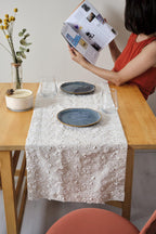 Celine İşemeli Runner (40 x 140 cm) - Nazik Home - Yuvama Değer!