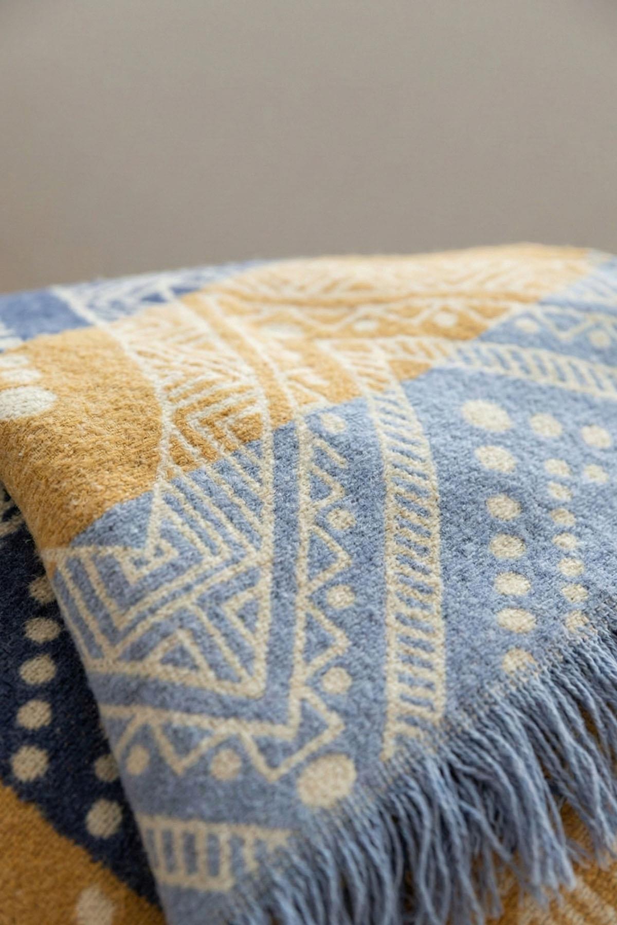 Dublin King Size Cotton Blanket (200 x 220 cm)