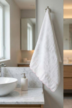 Elora Striped Embroidered Bath Towel (90 x 150 cm)