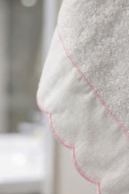 Elora Striped Embroidered Bath Towel (90 x 150 cm)