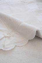 Hanzade Flower Embroidered 2-Piece Doormat Set (60 x 100 cm)