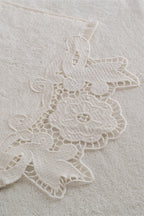 Hidiv Dantelli Banyo Havlusu (90 x 150 cm) - Nazik Home - Yuvama Değer!