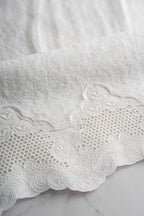 Iris Embroidered Face Towel (50 x 90 cm)