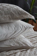 Maria Embroidered Super King Size 9-Piece Duvet Cover + Quilt Set