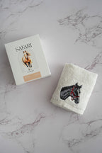 Safari Series Animal Embroidered Hand Towel (30 x 50 cm)