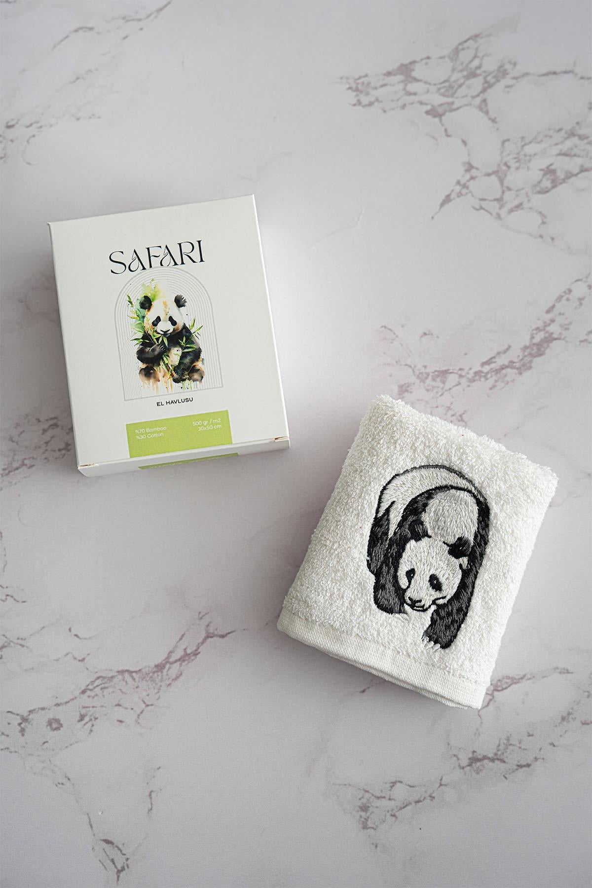 Safari Series Animal Embroidered Hand Towel (30 x 50 cm)