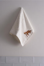 Safari Series Animal Embroidered Hand Towel (30 x 50 cm)