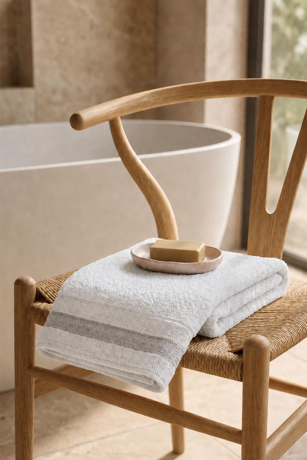 Samos Striped Hand Towel (50 x 90 cm)