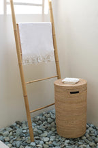 Mother of Pearl Floral Lace Face Towel (50 x 90 cm)