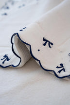 Serena Bow Embroidered 2-Piece Mat Set (60 x 100 cm)