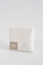 Terosa Pleated Detailed Cotton Satin Super King Size 6 Piece Duvet Cover Set