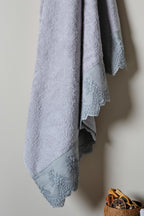 Embroidered Canvas Hand Towel (30 x 50 cm)