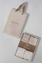 Verona 4-Piece Bamboo Hand Towel Gift Set (30 x 30 cm)